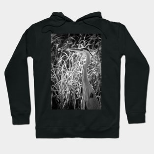 The Stately Great Blue Heron Hoodie